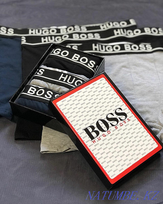 Man's underwear . Boxer shorts Calvin Klein, Tommy hilfiger, boss. Almaty - photo 3