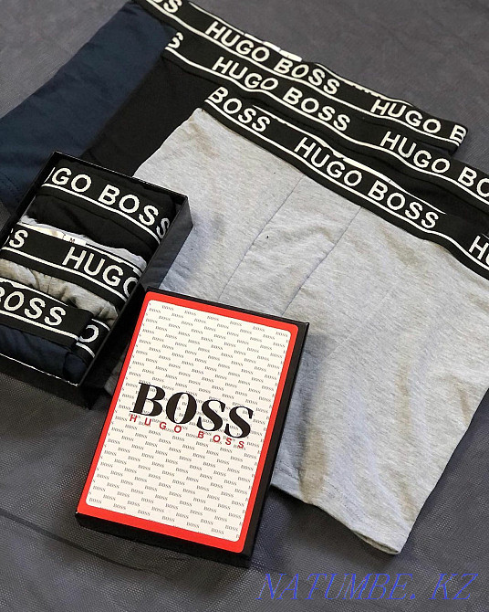 Man's underwear . Boxer shorts Calvin Klein, Tommy hilfiger, boss. Almaty - photo 4