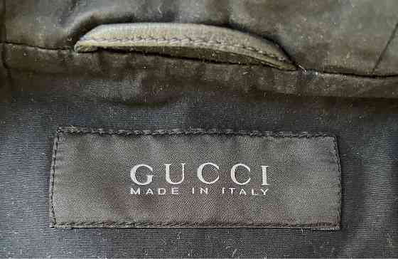 Кожаная Куртка GUCCI (Оригинал) Алматы