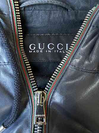 Кожаная Куртка GUCCI (Оригинал) Алматы
