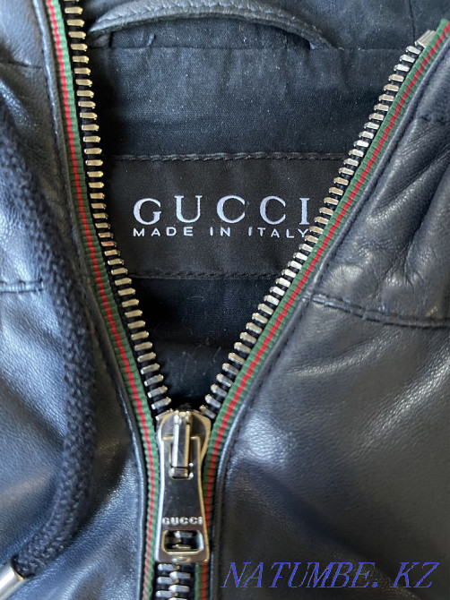 Кожаная Куртка GUCCI (Оригинал) Алматы - изображение 3