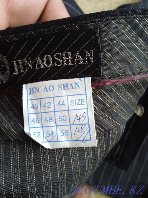 Three piece suit in stripes China factory Балыкши - photo 3