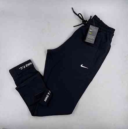 Мужские спортивные штаны, трико Nike черные (2444) Астана