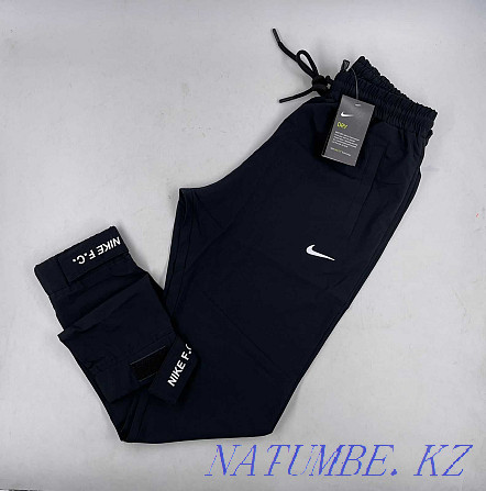 Мужские спортивные штаны, трико Nike черные (2444) Астана - изображение 1