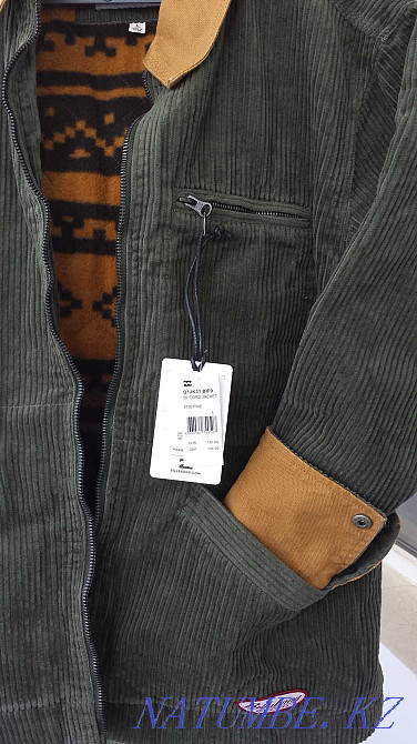 Куртка вельветовая мужская L новая Billabong (Биллабонг) демисезон Актобе - изображение 7