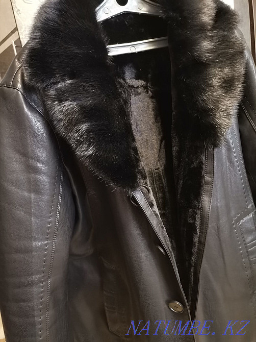Ерлерге арналған қой терісінен жасалған пальто  Теміртау - изображение 3
