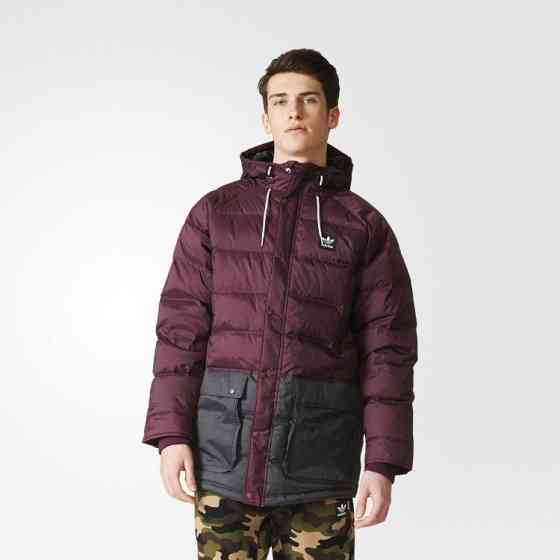 Adidas Reebok зимняя куртка мужская Originals 100 % Астана