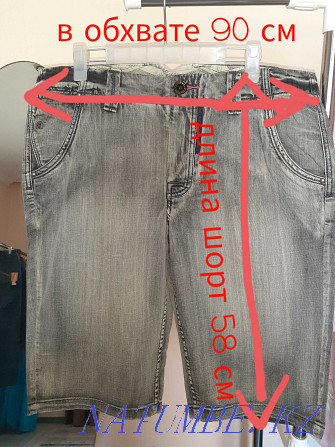 Суперстильные джинсовые шорты от Mark FAIRWHALE 34/180/84A Алматы - изображение 5