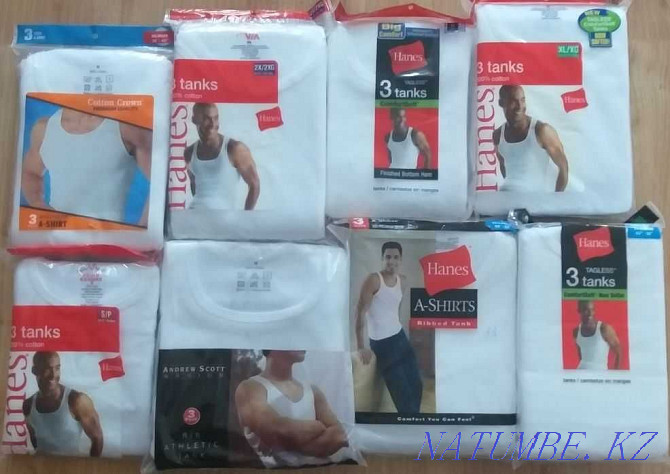 Men's White T-shirts 100% Cotton, made in Turkmenistan Astana - photo 1