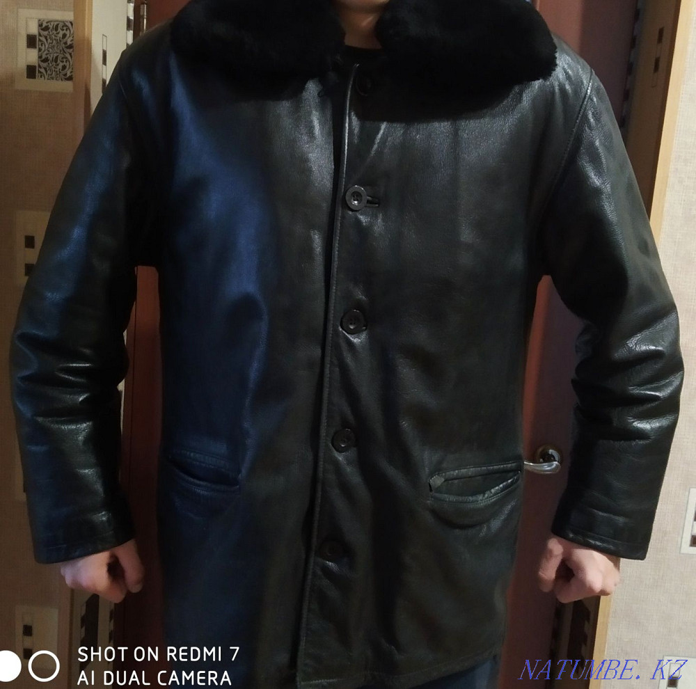 Sell leather jacket lined with genuine sheepskin Kokshetau - photo 1