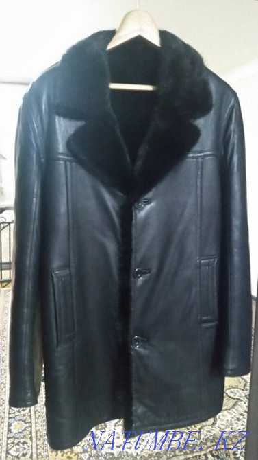 Sheepskin coat for men Almaty - photo 3
