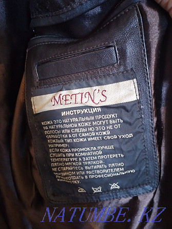 Jacket-jacket leather Almaty - photo 3
