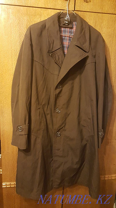 Men's brown raincoat Tekeli - photo 1