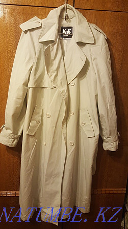 Men's white raincoat Tekeli - photo 1