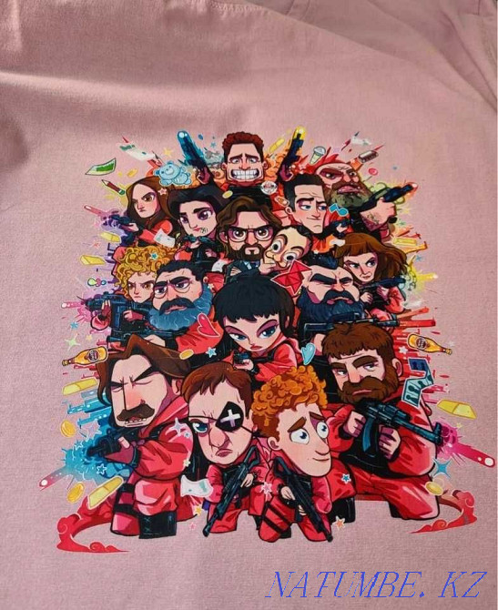 Печать, Надпись, Принт на Футболках, Футболки с Логотипом на заказ Алматы - изображение 3