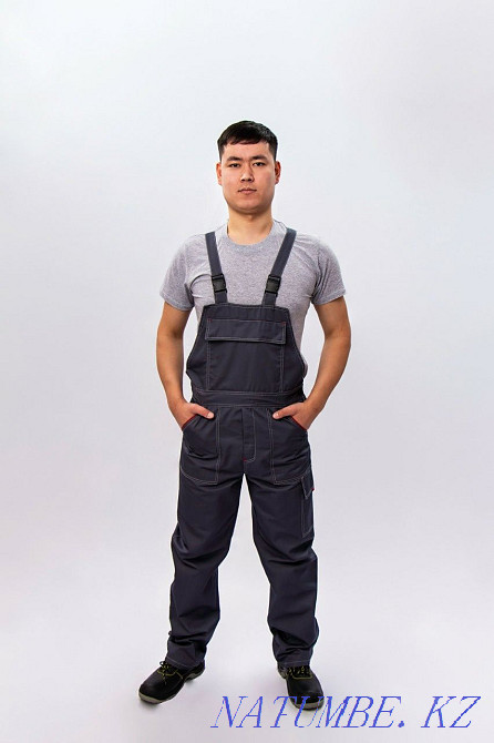 Костюм рабочий полукомбез Фаворит спецодежда Алматы - изображение 2
