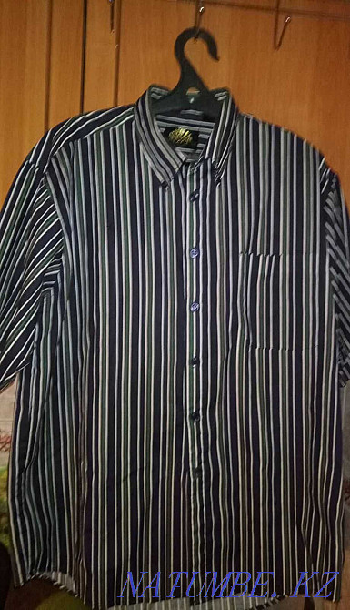 ерлер мақта көйлек pp 50 қысқа жеңдермен 1200  Петропавл - изображение 1