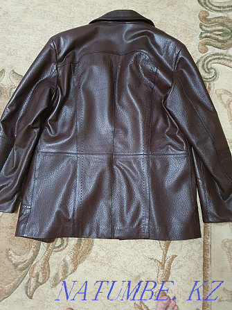 Men's leather jacket Aqtobe - photo 2