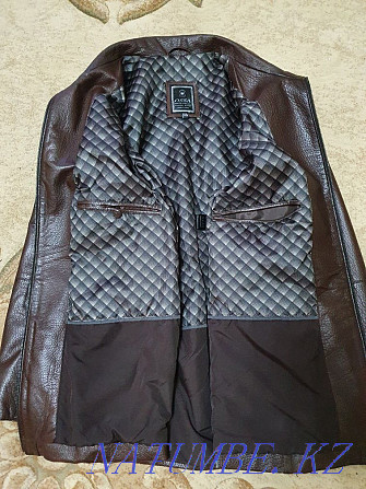 Men's leather jacket Aqtobe - photo 6