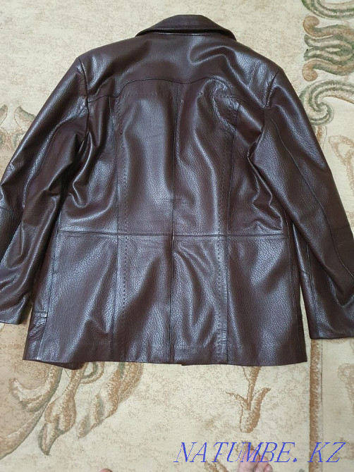Men's leather jacket Aqtobe - photo 2