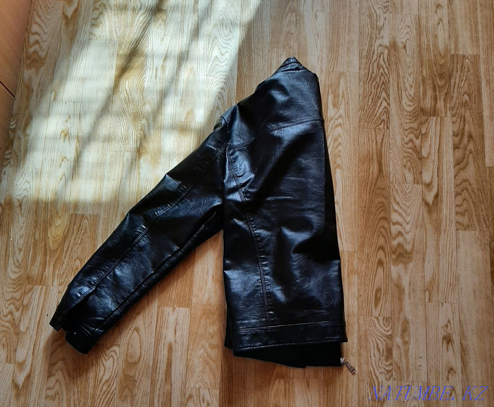 Продам отличный кожаный пиджак (куртка) Актау - изображение 6