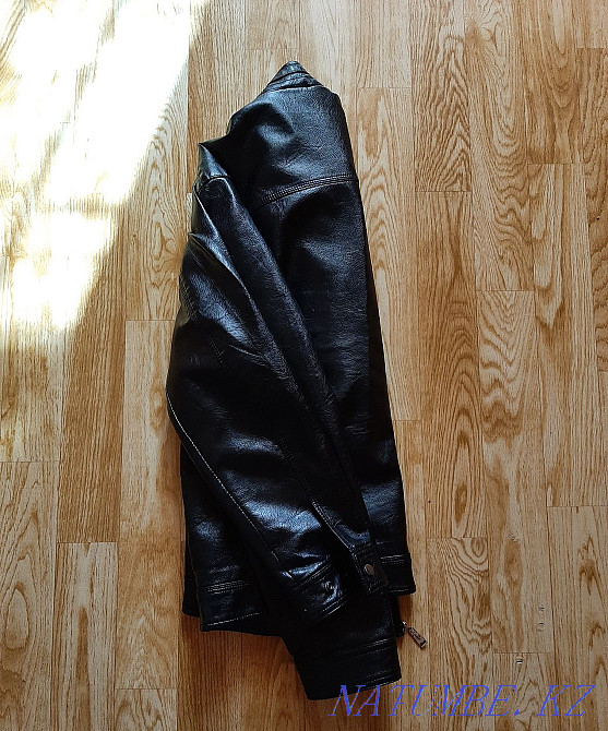 Продам отличный кожаный пиджак (куртка) Актау - изображение 7