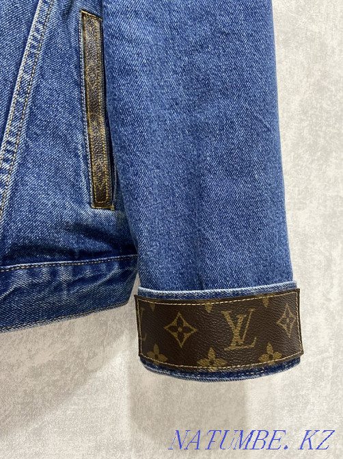 джинсовая куртка Louis Vuitton Custom (size M-L) Kaspi RED Kaspi 0-0-6 Алматы - изображение 8