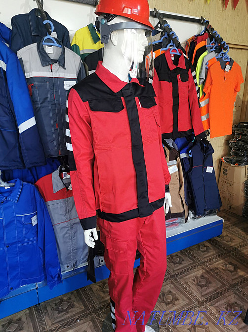 Suit red overalls Almaty - photo 1