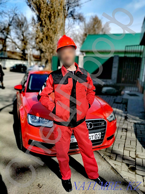 Suit red overalls Almaty - photo 4