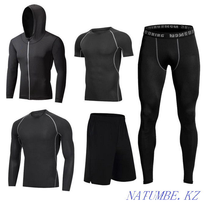 Rashguard 5in1 термо іш киімі rashgar rashguard rashgart спорттық костюмі 5in1  Астана - изображение 3