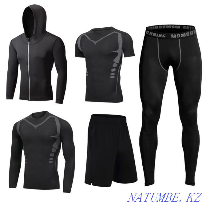 Rashguard 5in1 термо іш киімі rashgar rashguard rashgart спорттық костюмі 5in1  Астана - изображение 2