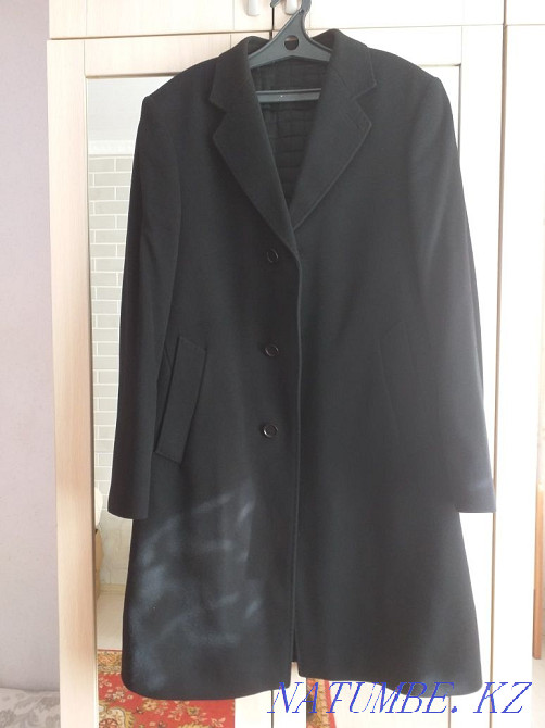 мужское пальто драповое Уштобе - изображение 4