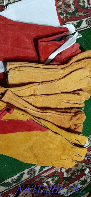 Welding gaiters Varyushki Argon gloves gaiters Leather Taraz - photo 2