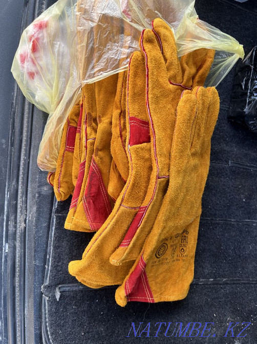 Welding gaiters Varyushki Argon gloves gaiters Leather Taraz - photo 1