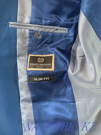 Men's Italian suit size 48, worn 1 time Shymkent - photo 2