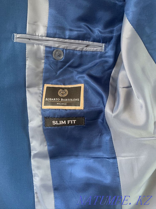 Men's Italian suit size 48, worn 1 time Shymkent - photo 2