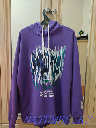 sell purple hoodie with print Ust-Kamenogorsk - photo 1