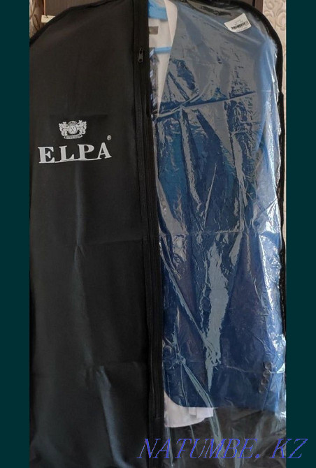 Продам мужской костюм, синего цвета, новый,46 размера,с рубашкой Тельмана - изображение 1