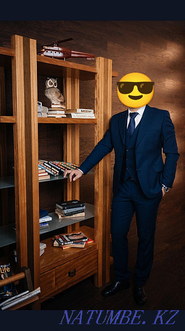 Мужской брючный костюм тройка Астана - изображение 1