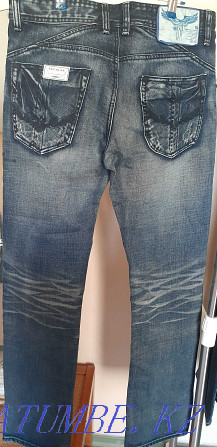 Super stylish jeans from fashion brand Mark FAIRWHALE, size 46! Almaty - photo 2