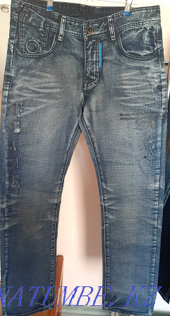 Super stylish jeans from fashion brand Mark FAIRWHALE, size 46! Almaty - photo 7