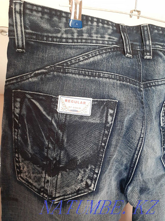 Super stylish jeans from fashion brand Mark FAIRWHALE, size 46! Almaty - photo 1