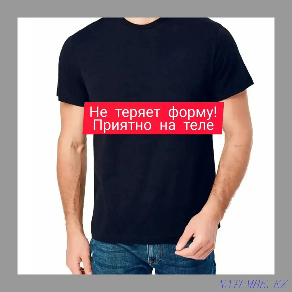Factory T-shirts wholesale and retail 100%. Shymkent - photo 2