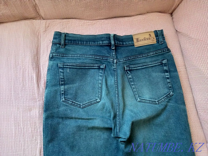 48/50 тік өлшемді тігілген ерлер джинсы.  Ақтау  - изображение 2