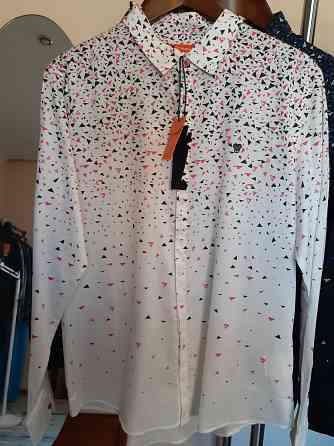 Суперстильные рубашки 100% хлопок, Mark FAIRWHALE, 44-48 размеры! Almaty