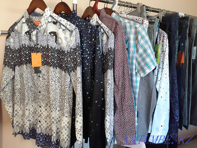 Super stylish shirts 100% cotton, Mark FAIRWHALE, 44-48 sizes! Almaty - photo 1