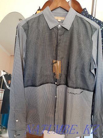 Суперстильные рубашки 100% хлопок, Mark FAIRWHALE, 44-48 размеры! Алматы - изображение 3