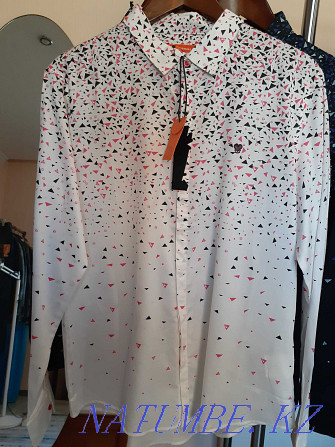 Super stylish shirts 100% cotton, Mark FAIRWHALE, 44-48 sizes! Almaty - photo 2
