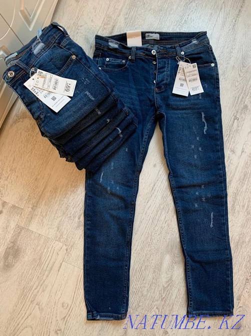 Түркияда жасалған джинсы! Өте жақсы сапа.  Қарағанды - изображение 5