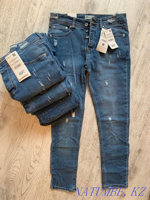 Түркияда жасалған джинсы! Өте жақсы сапа.  Қарағанды - изображение 6